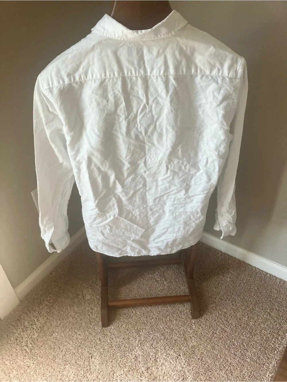 Banana Republic white linen